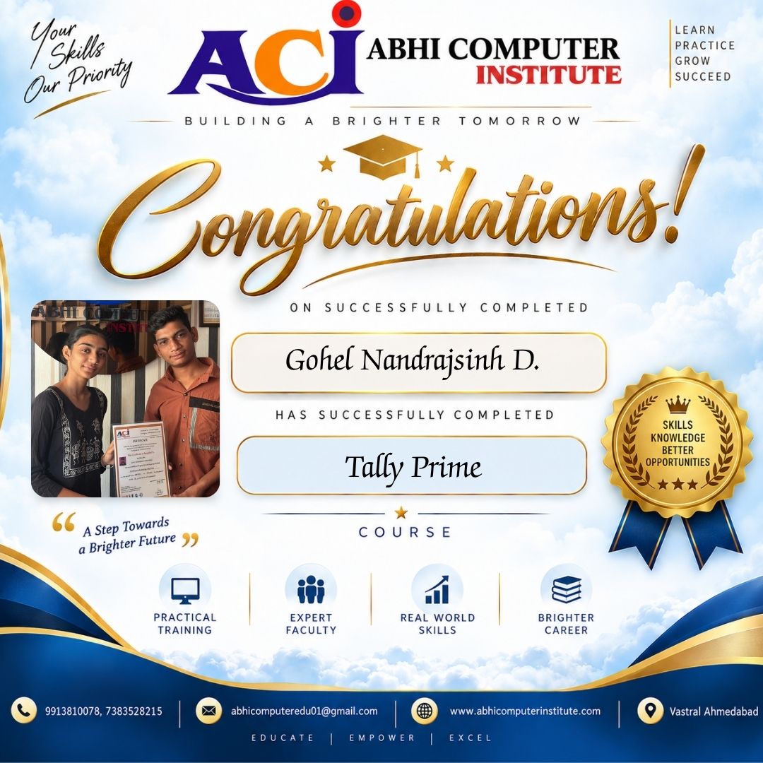 Gohel Nandrajsinh D. certificate